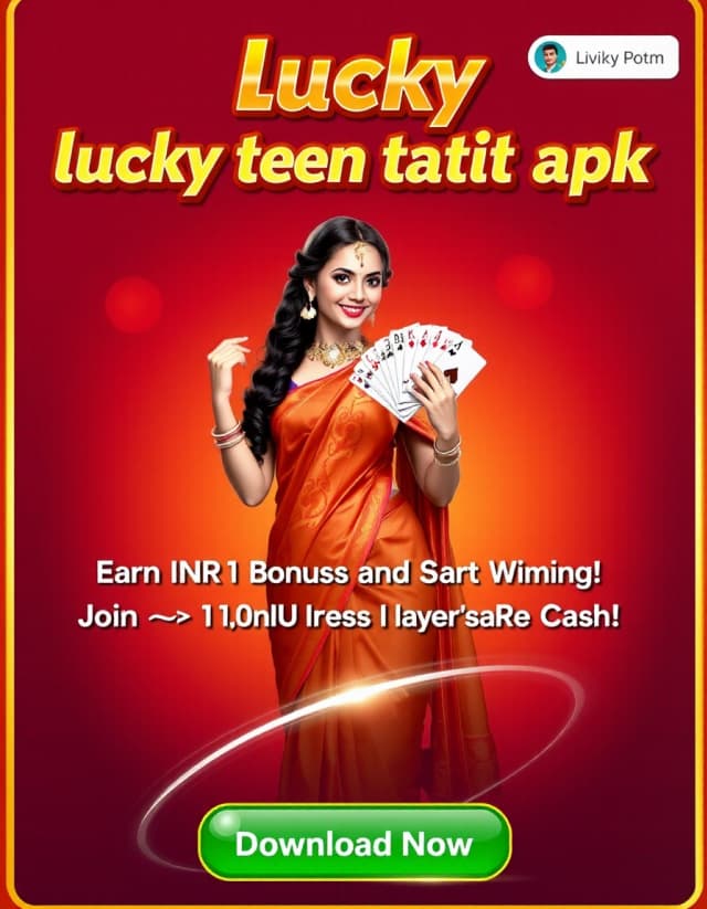 Lucky Teen Patti Apk Banner